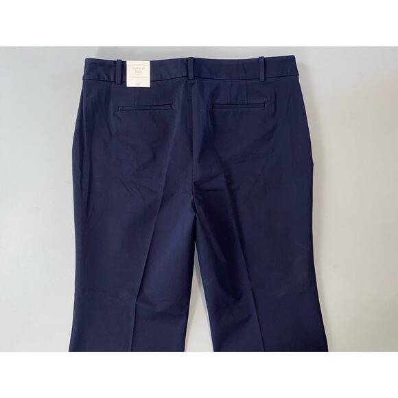 Talbots Newport Trouser Leg Full Length Chino Dress Pants. Navy, Women's 16P NWT - Picture 6 of 8